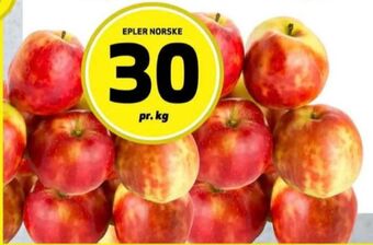Bunnpris Ukjent epler tilbud