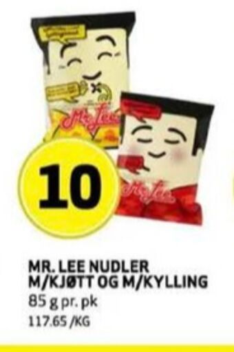 Bunnpris Mr lee nudler tilbud