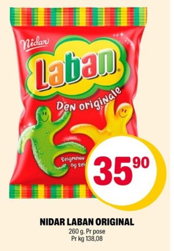 Coop Extra Laban godterier tilbud