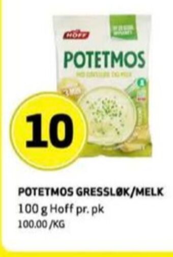 Bunnpris Hoff potetmos tilbud