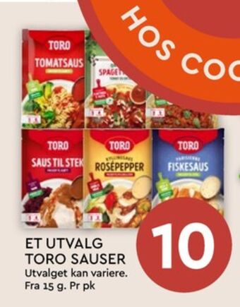Coop Mega Toro saus tilbud