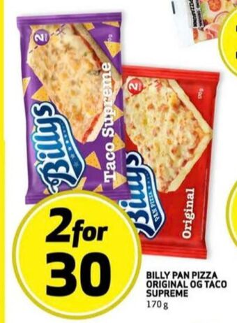 Bunnpris Billys pizza tilbud
