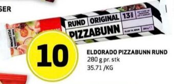 Bunnpris Eldorado pizzabunn tilbud