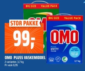 Coop Obs Omo vaskepulver tilbud