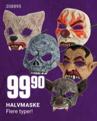 Europris Ukjent halloween utkledning tilbud