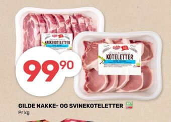 Coop Marked Gilde nakkekoteletter tilbud