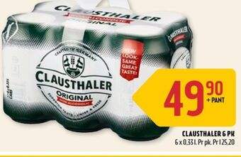 Coop Prix Clausthaler øl tilbud