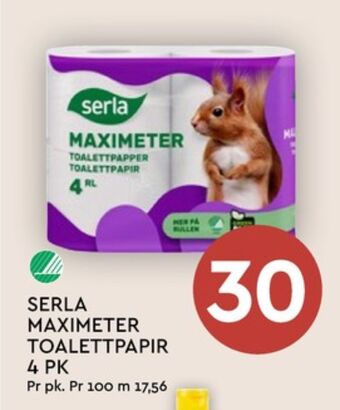 Coop Mega Maximeter toalettpapir tilbud