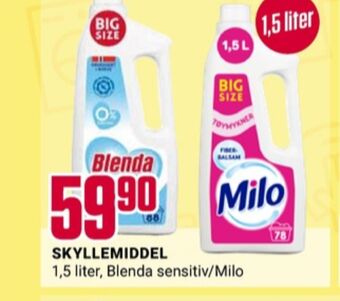 Europris Blenda tøymykner tilbud