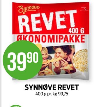 Kiwi Synnøve finden revet ost tilbud