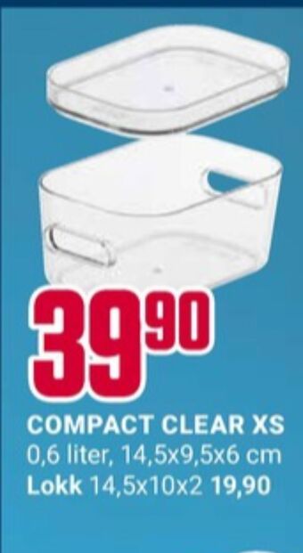 Europris Smart store oppbevaringsboks tilbud