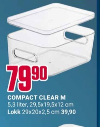 Europris Smart store oppbevaringsboks tilbud