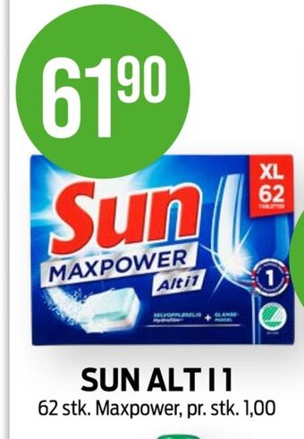 Kiwi Sun maskinoppvask - tabs tilbud