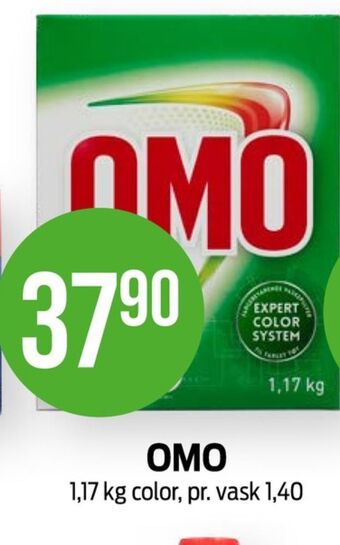 Kiwi Omo vaskepulver tilbud