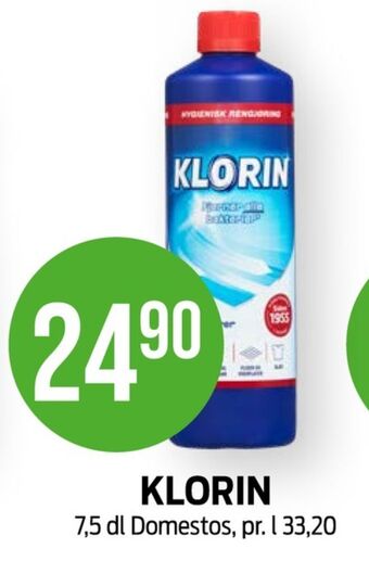 Kiwi Domestos klorin tilbud