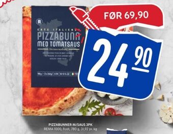 Rema 1000 Rema 1000 pizzabunn tilbud