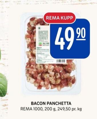Rema 1000 Rema 1000 bacon tilbud