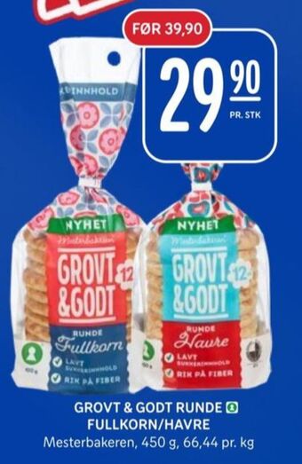 Rema 1000 Mesterbakeren brød tilbud