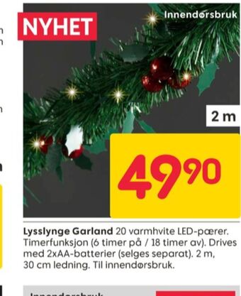 Rusta Ukjent lysslynge tilbud