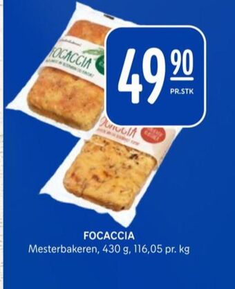 Rema 1000 Mesterbakeren focaccia tilbud