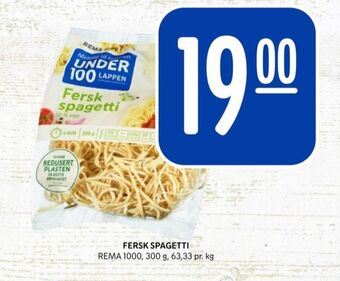 Rema 1000 Rema 1000 pasta tilbud