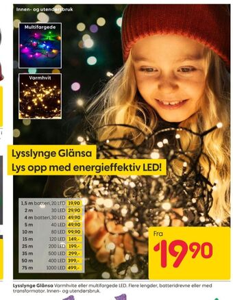 Rusta Ukjent lysslynge tilbud