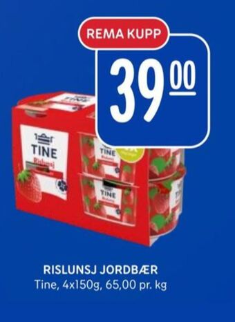 Rema 1000 Tine yoghurt tilbud