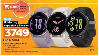 POWER Garmin smartwatch tilbud