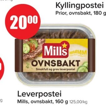 Eurospar Ovnsbakt leverpostei tilbud