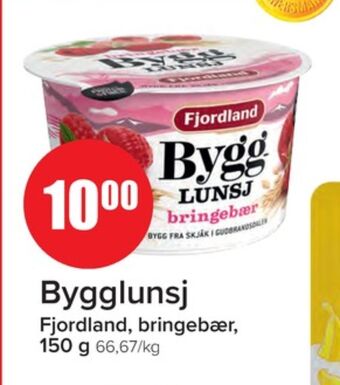 Eurospar Fjordland bygglunsj tilbud