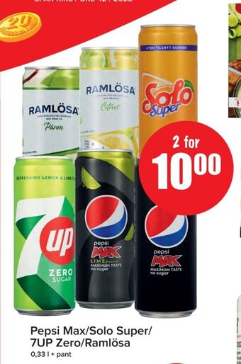 Eurospar Ramlösa mineralvann tilbud