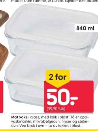 Rusta Ukjent matboks tilbud