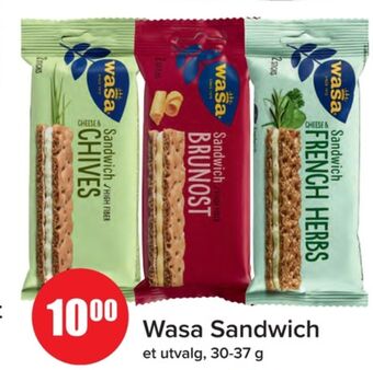 Eurospar Wasa sandwich tilbud