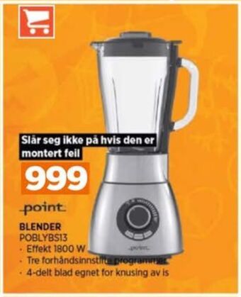 POWER Point blender tilbud