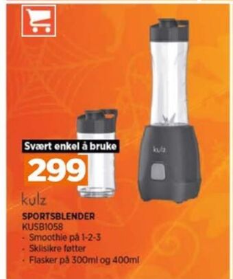 POWER Kulz blender tilbud
