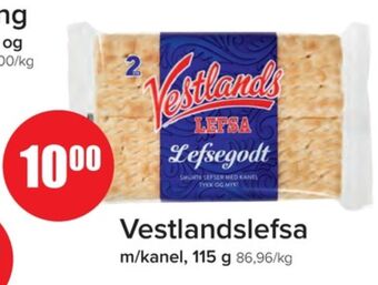 Eurospar Vestlands lefse tilbud