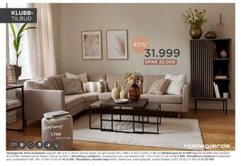Møbelringen Hjellegjerde anne modulsofa tilbud