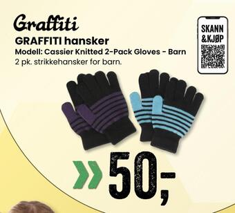 Sport Outlet Graffiti hansker tilbud