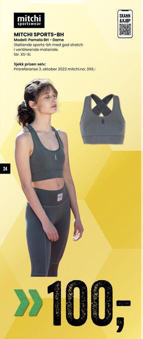 Sport Outlet Mitchi sports-bh tilbud