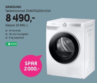 ELON Samsung tørketrommel tilbud