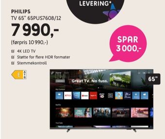 ELON Philips tv tilbud