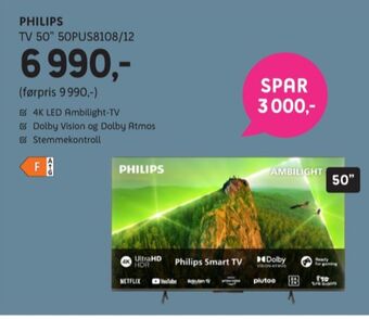 ELON Philips tv tilbud