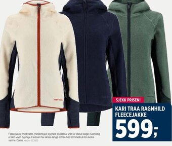 Sport 1 KARI TRAA RAGNHILD FLEECEJAKKE tilbud