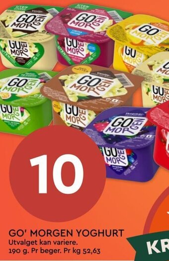 Coop Mega GO' MORGEN YOGHURT tilbud