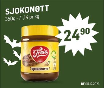 Holdbart Sjokonøtt tilbud