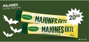 Holdbart Majones tilbud