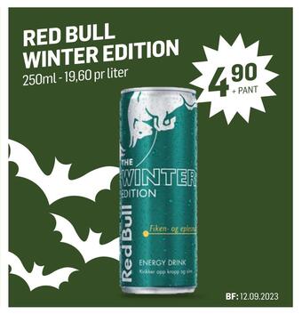 Holdbart Red bull winter edition tilbud