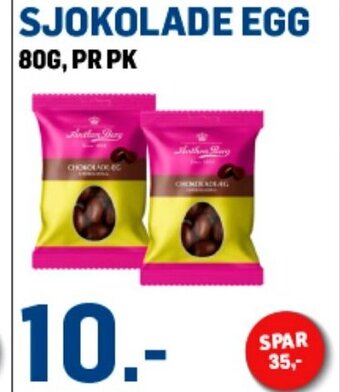 Price Lagerbutikk SJOKOLADE EGG tilbud