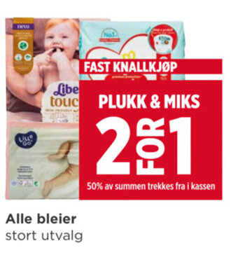 Meny Alle bleier tilbud