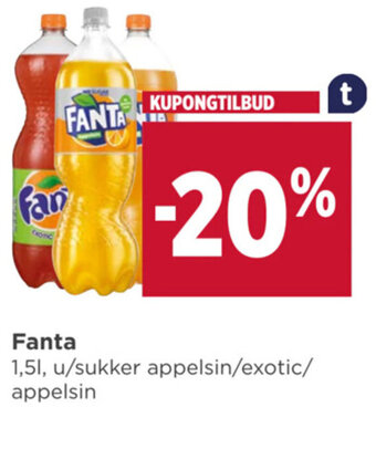 Meny FANTA tilbud
